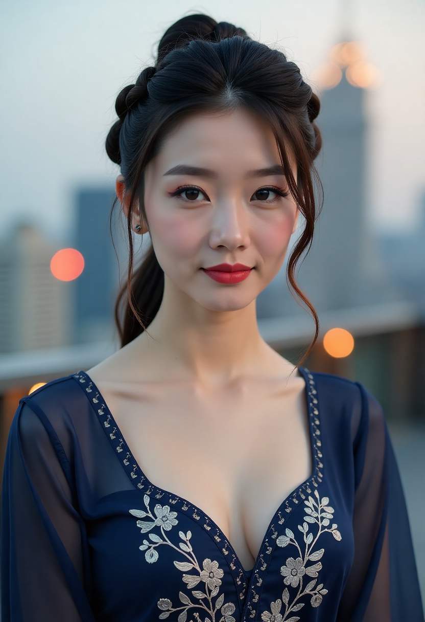 青墨画手头像